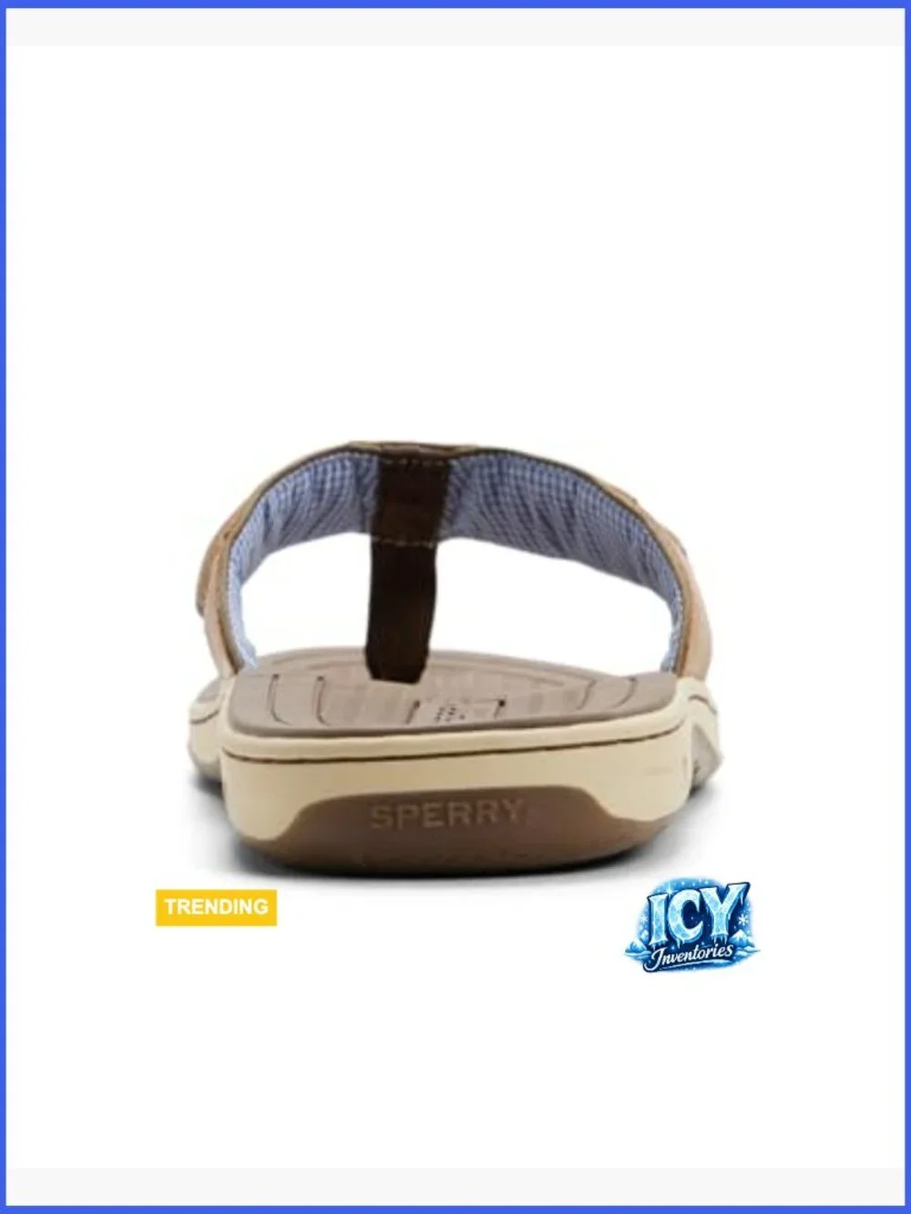 Leather Thong Flip Flop Sandals for Men